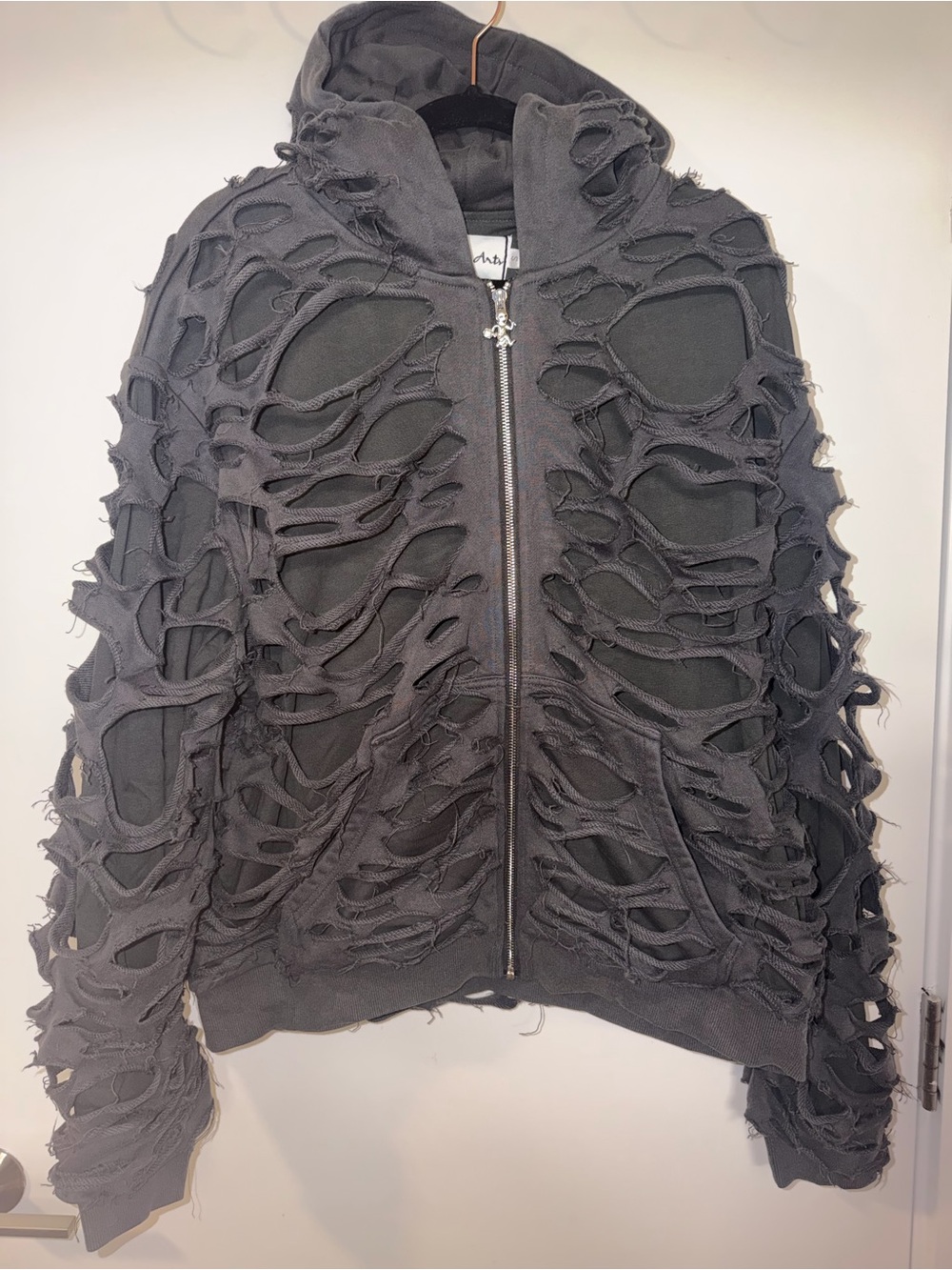 🔥💰☑️🕸️☑️💰🔥 Stolen Arts Distressed Shadow Web Hoodie